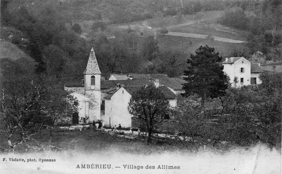 Découverte de la chapelle des Allymes et de l'ancienne école