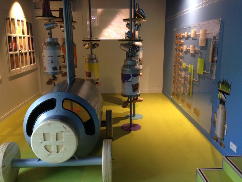 Parcours de découverte de la fabrication de fromage