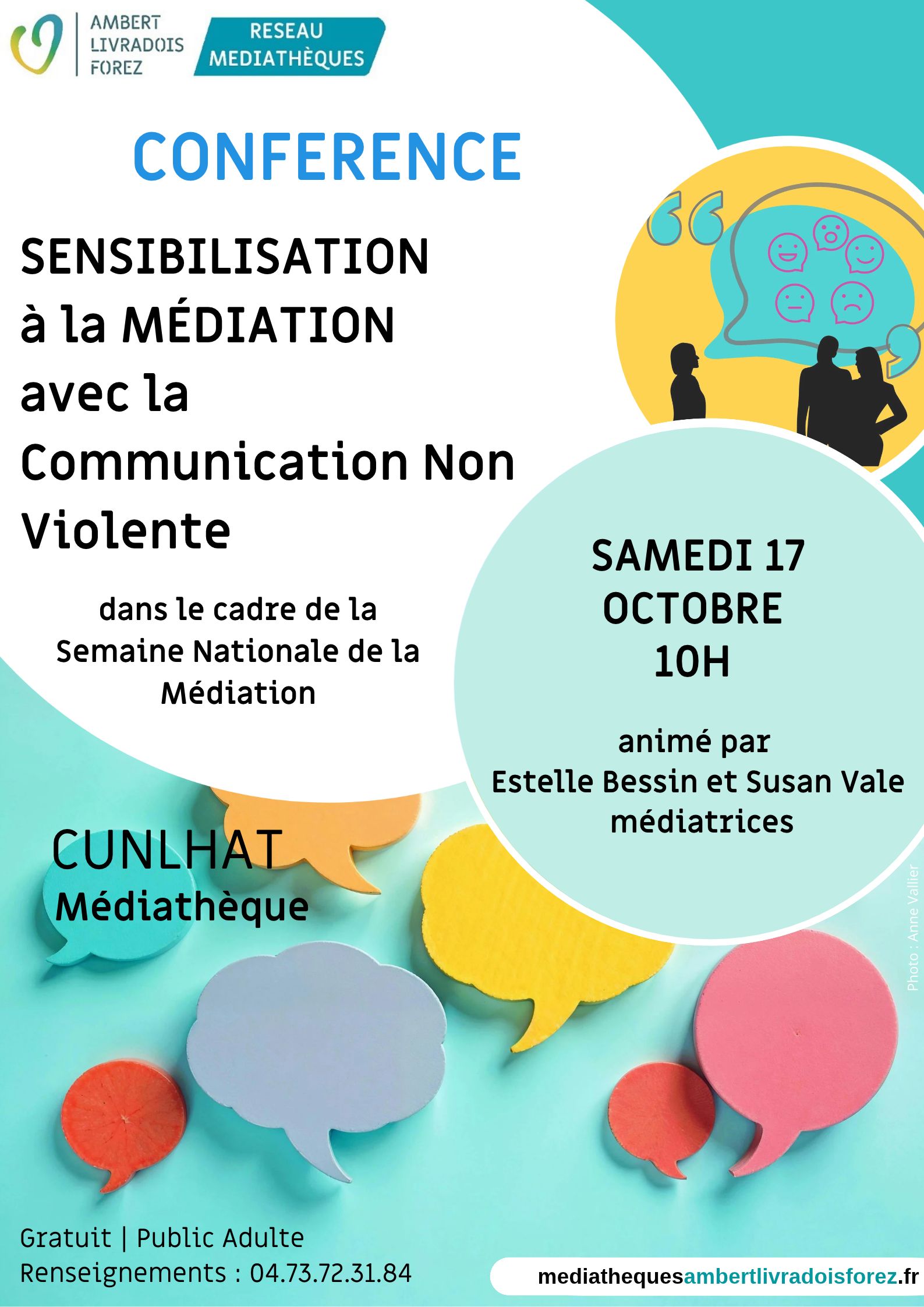 Sensibilisation à la médiation avec les outils de la communication non violente