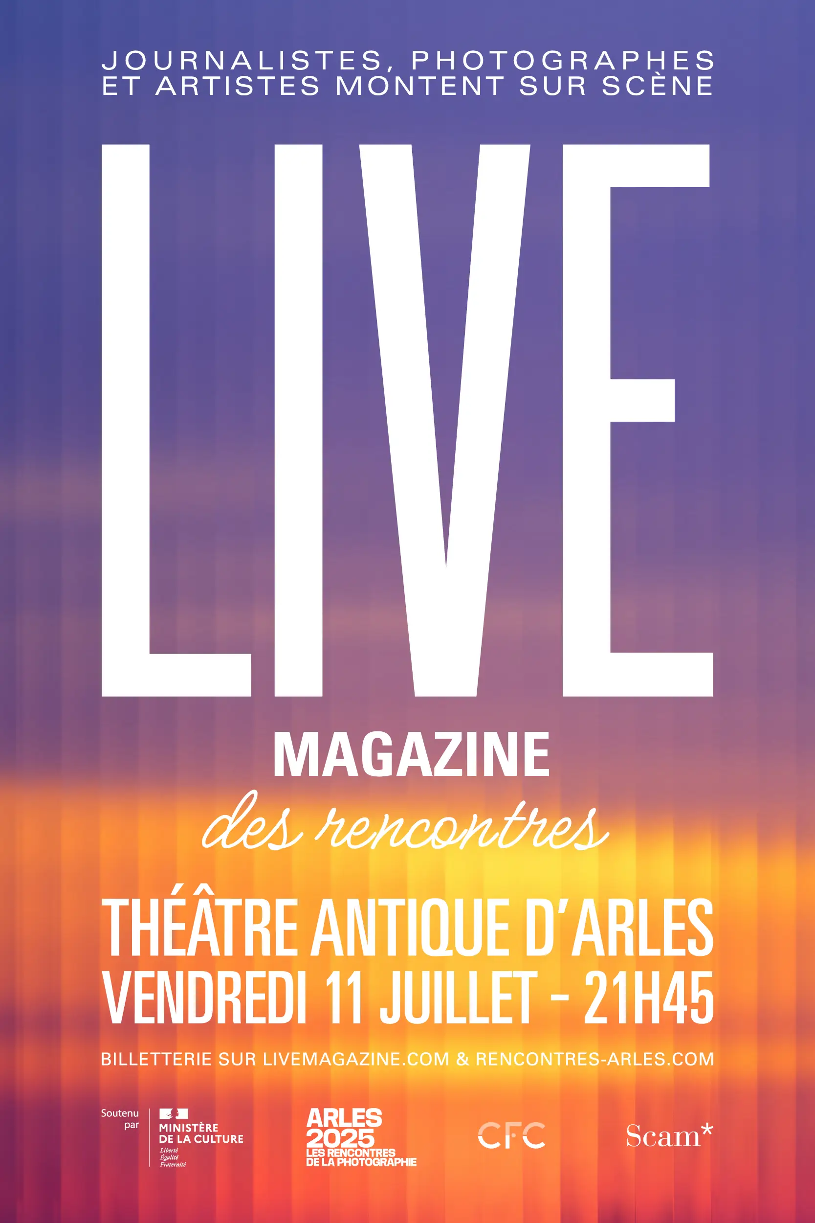 Les Rencontres – Les nuits – vendredi 11 juillet
