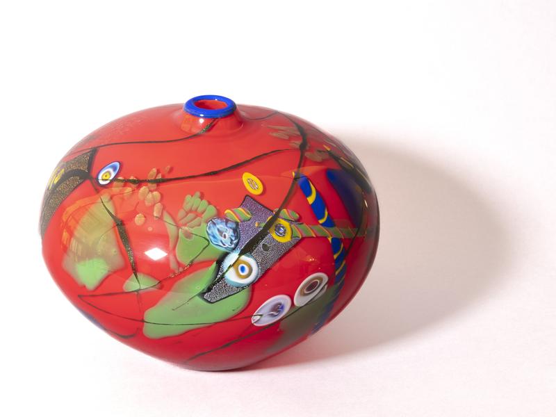 Exposition " Graal", Verre contemporain. Collection Denise et Marcel Heider._Évian-les-Bains