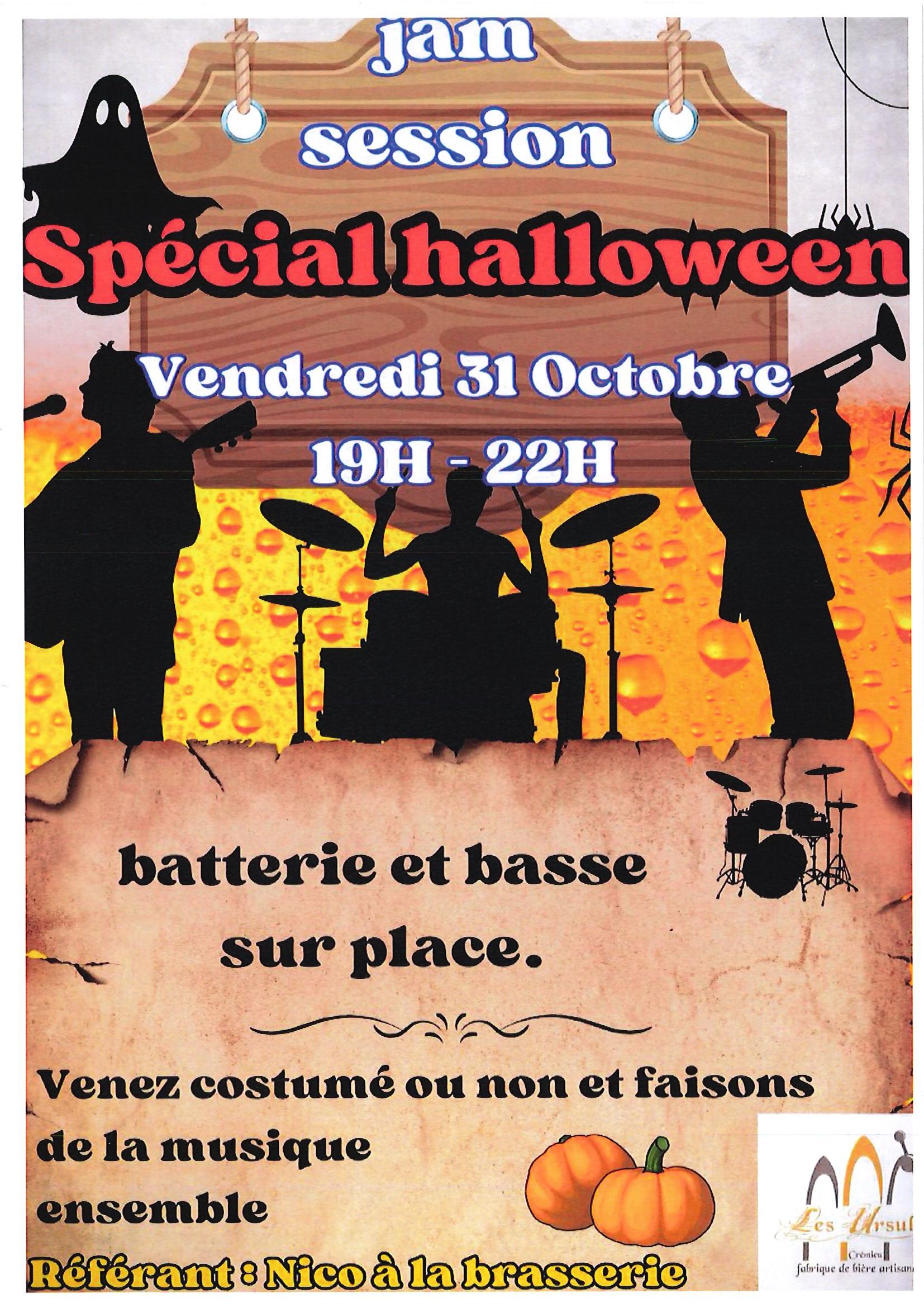 Concert des Ursulines : Jam session d'Halloween_Crémieu-Balcons du Dauphiné