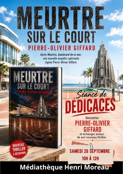 Dédicace Pierre-Olivier Giffard