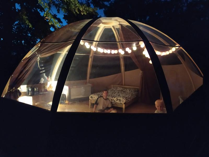 Bulle panoramique familiale