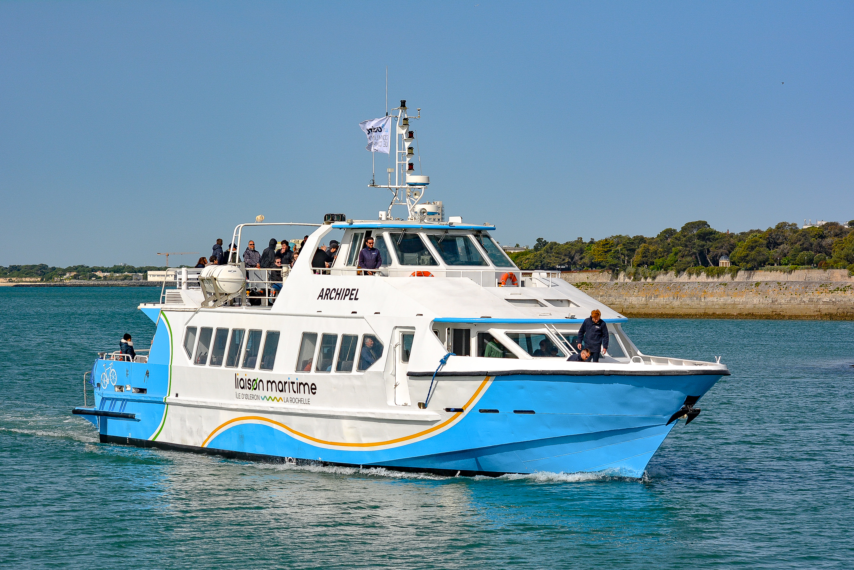 Enlace marítimo La Rochelle - Ile d'Oléron (Boyardville) - Compagnie Interîles
