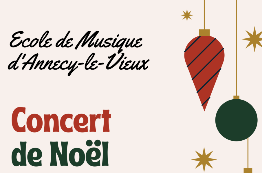 Concert de Noël de l'école de musique