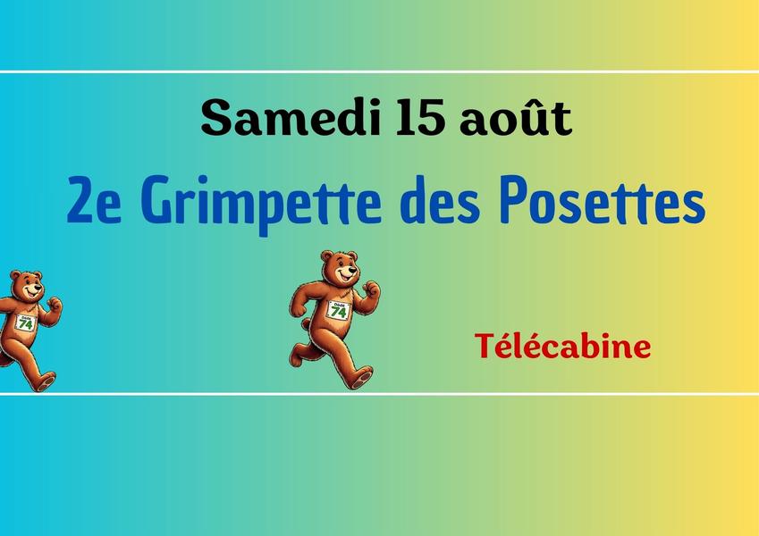 2e Grimpette des Posettes