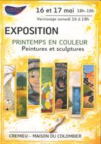 Exposition : printemps en couleur à la maison du Colombier_Crémieu