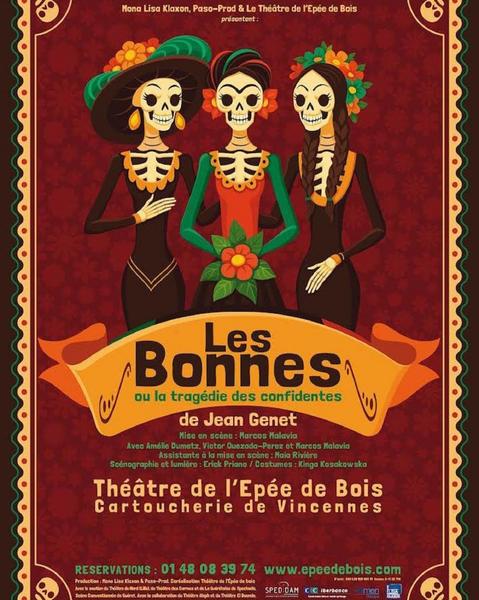 Spectacle : Les Bonnes au Théâtre de l'Epée de Bois 