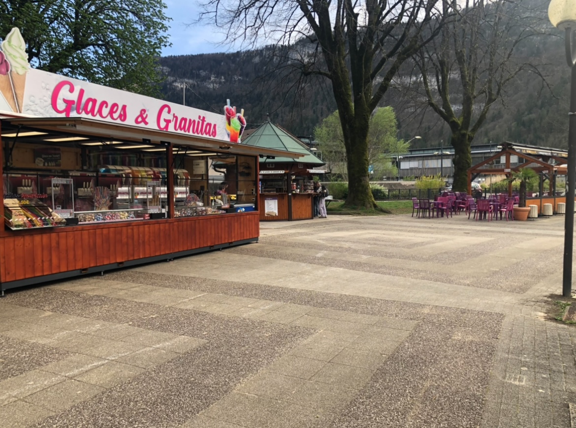 Bar glacier Le Kiosque