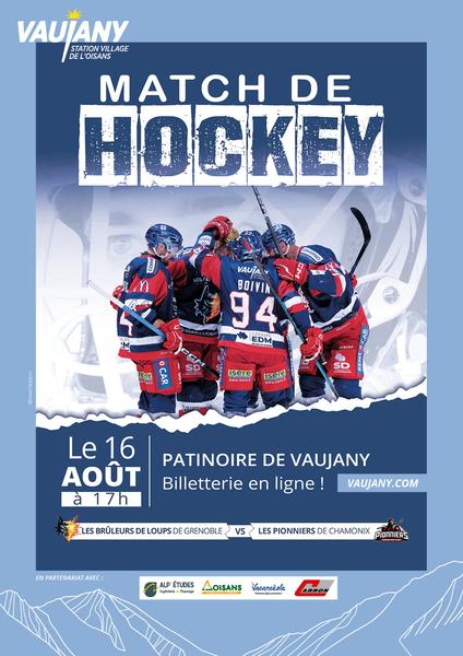 Match de Hockey des Brûleurs de Loups de Grenoble