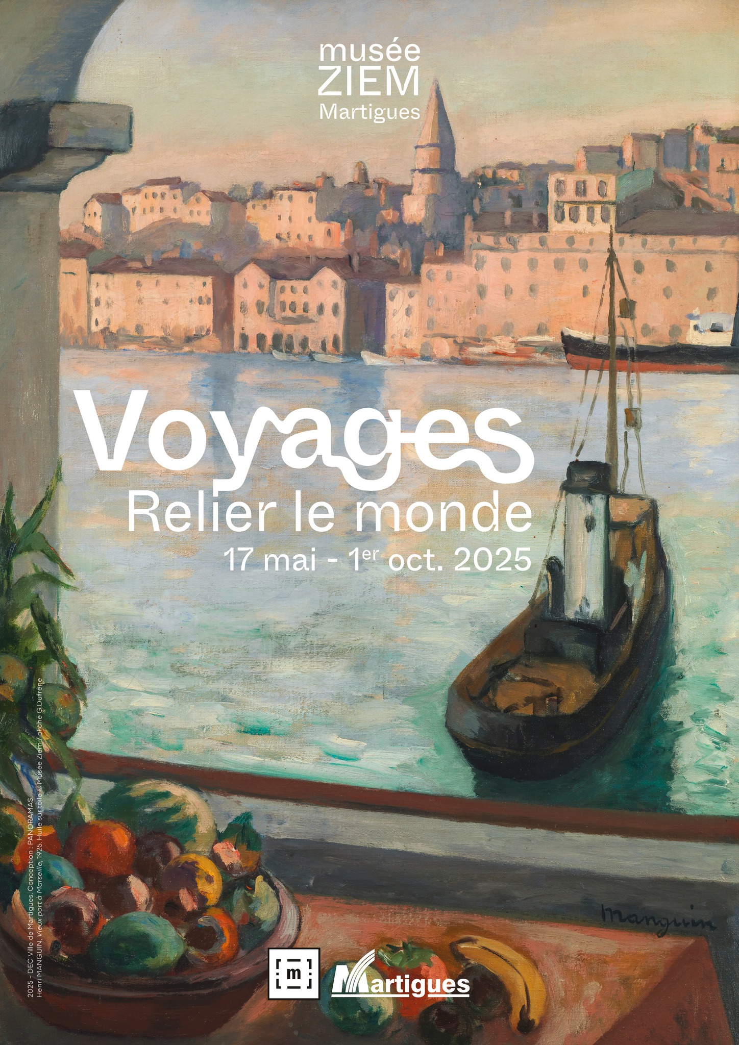 Exposition au musée Ziem : Voyages, relier le monde