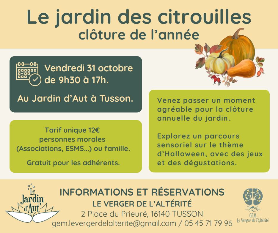 Atelier Le jardin des citrouilles_Tusson