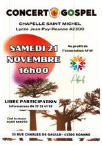 Concert de gospel_Roanne