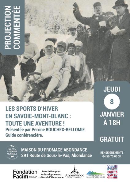Projection commentée « L’aventure des sports d’hiver en Savoie Mont-Blanc : Tout une aventure »