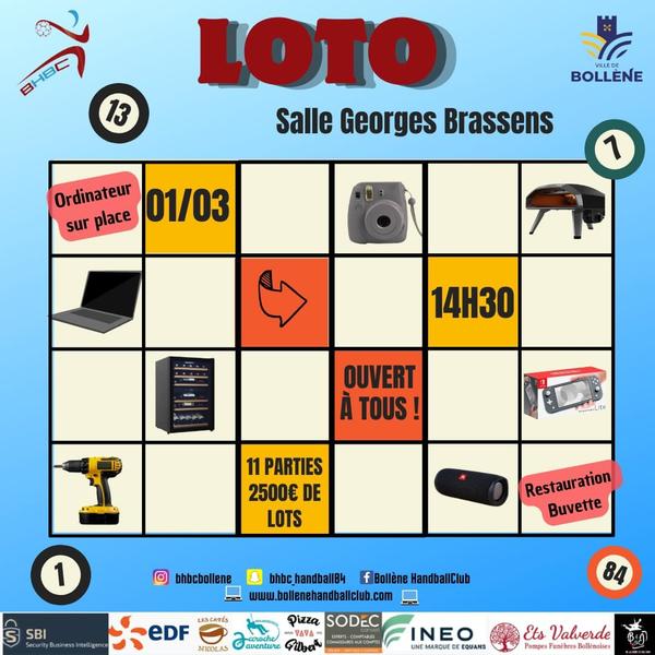 Loto Bollène Hand Ball Club - Bollène