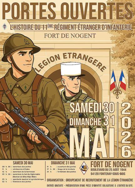 Portes ouvertes du Fort de Nogent à Fontenay-sous-Bois 