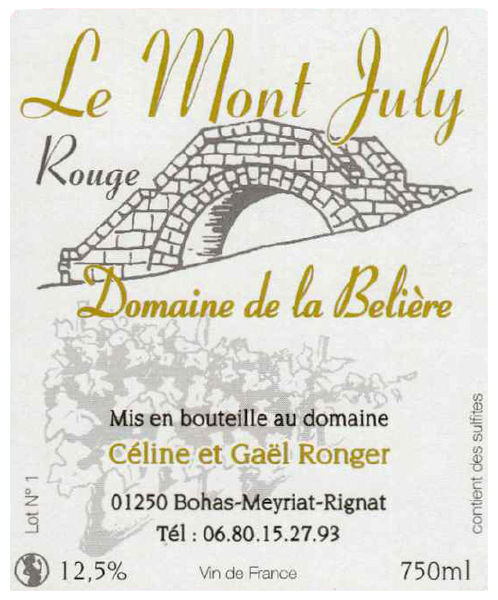 Domaine De La Beliere - Cerdon - Rongier Céline et Gaël