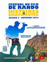 Affiche du festival du film de rando HISTOIRES & CRAPAHUTES