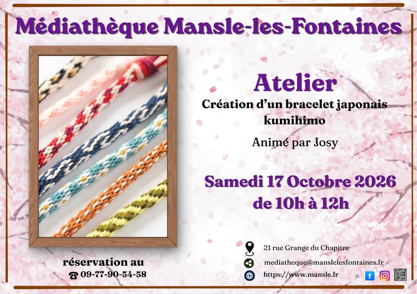 Ateliers bracelet