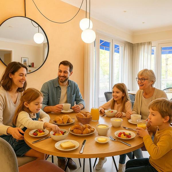 Salle petit déjeuner