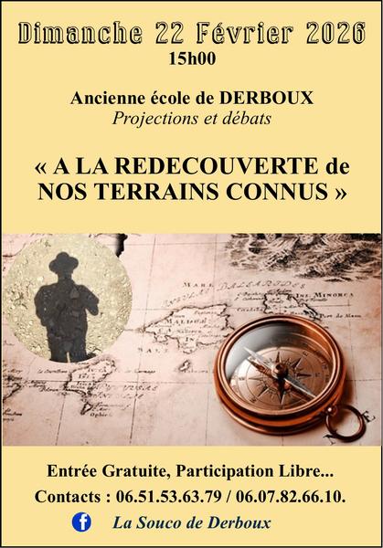 Projections/débats : A la redécouverte de nos terrains connus>