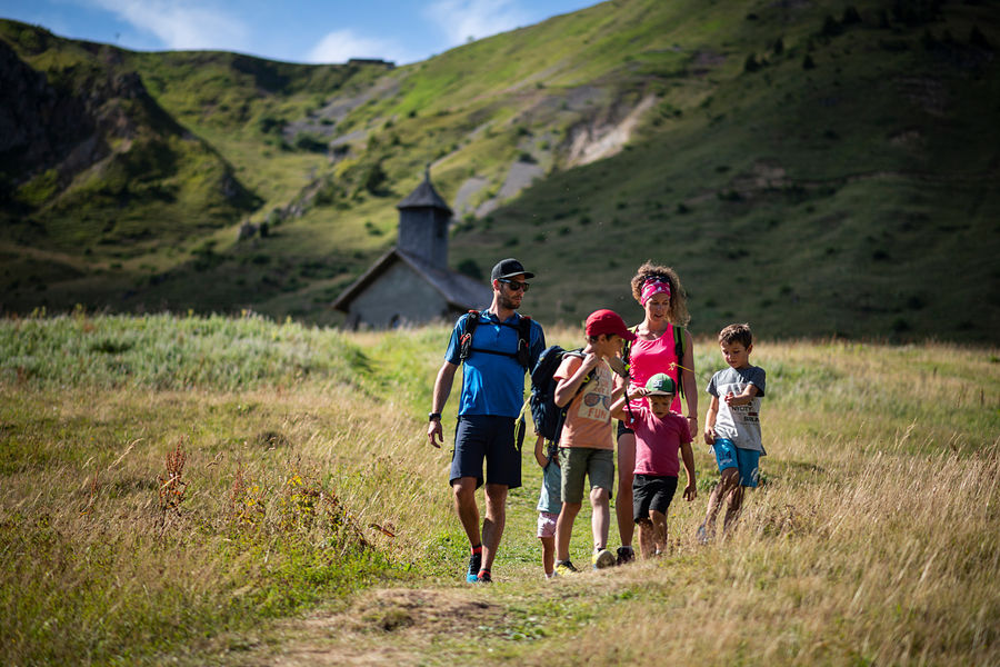 Randonnée en famille au Grand-Bornand