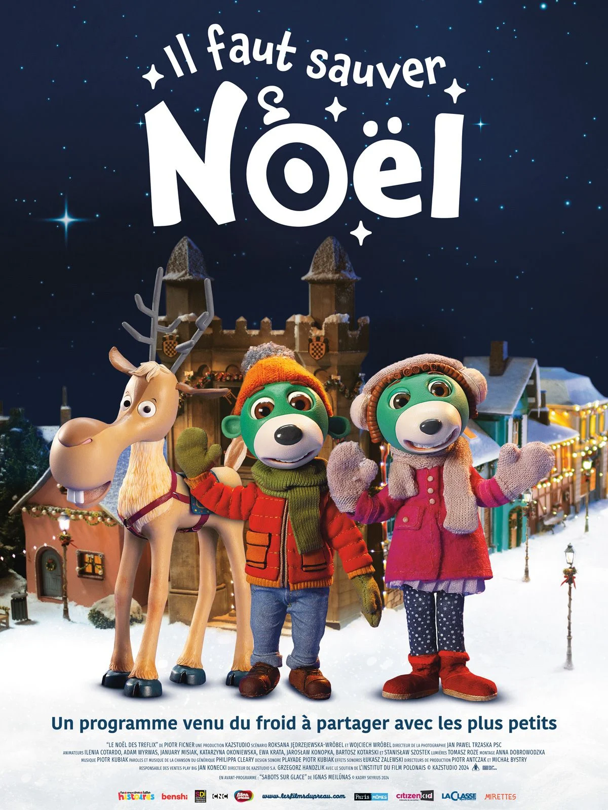 Ciné-atelier : "Il faut sauver Noël" avec réalisation d'un sapin de Noël