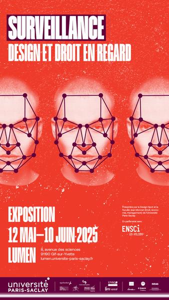 Visites guidées exposition Surveillance : design et droit en regard