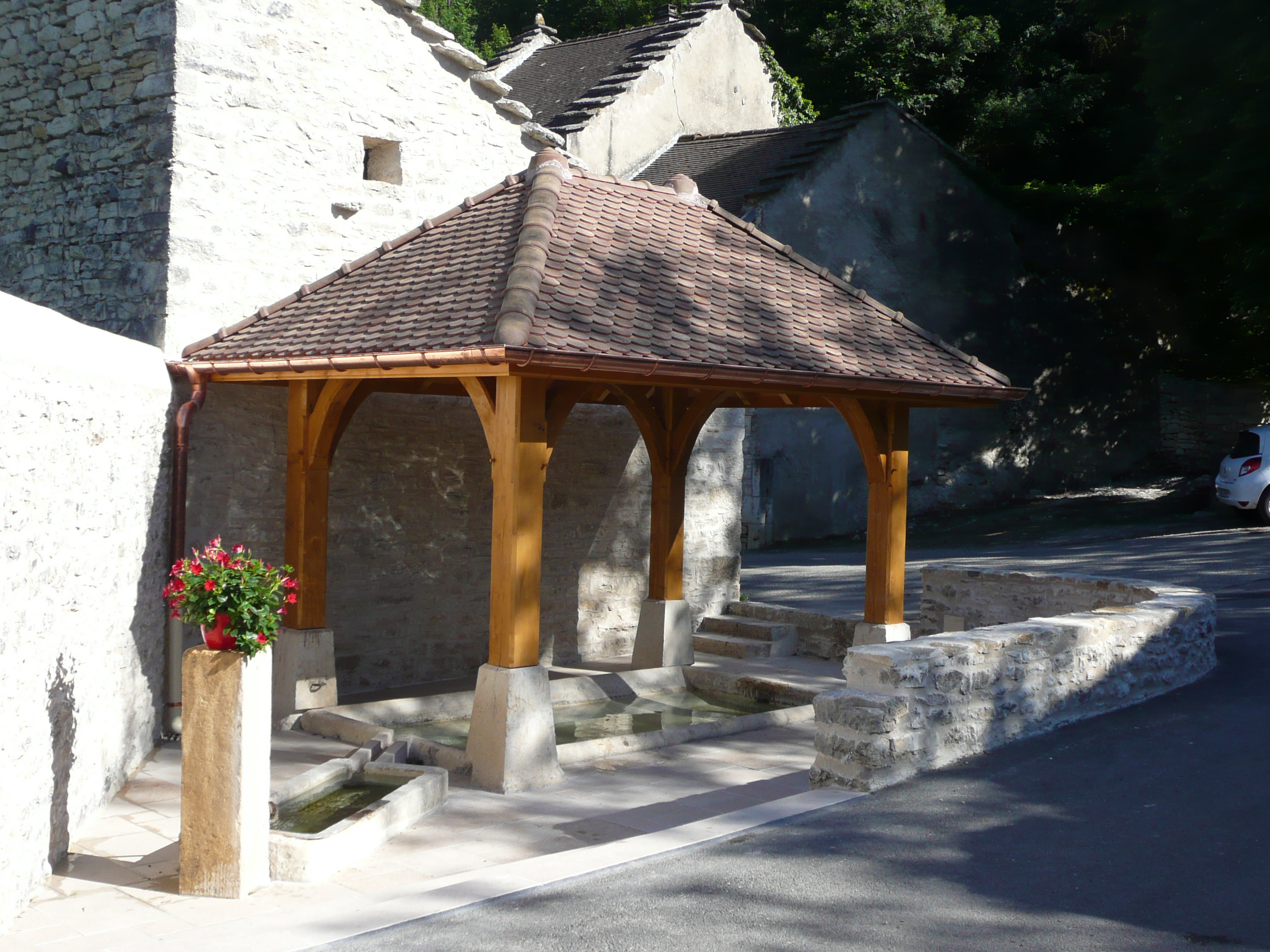 Visite de la Chapelle Saint-Claude : Lavoir de la Balme Lavoir de la Balme - Journées Européennes du Patrimoine