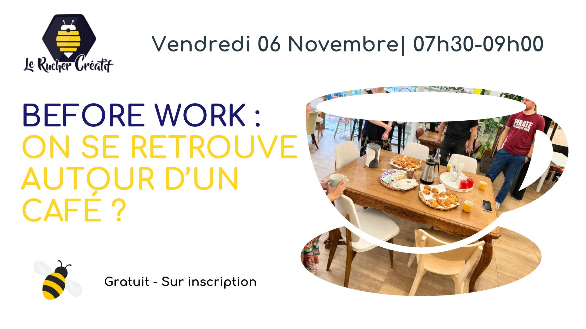 Before Work au Rucher Créatif