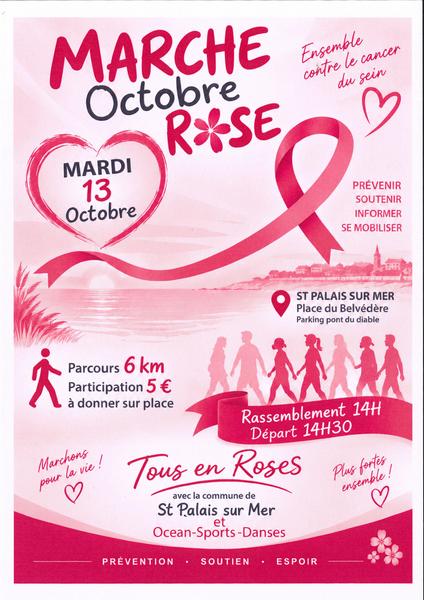 Octobre rose - Marche