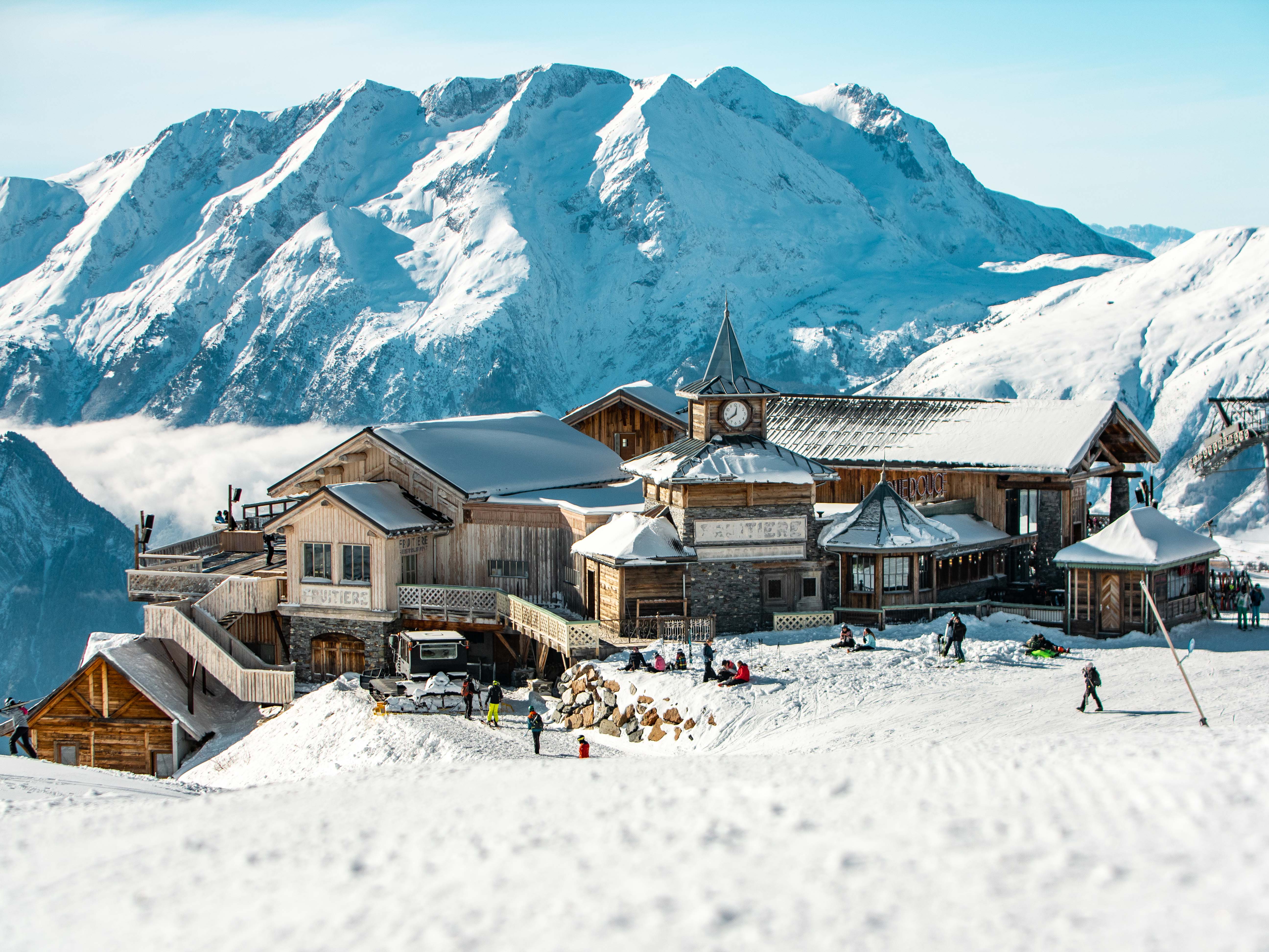 La Folie Douce Alpe d'Huez - Vue ciel