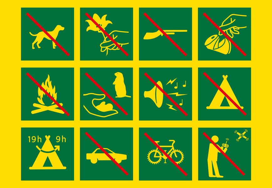 Réglementation dans le coeur du Parc national des Ecrins
