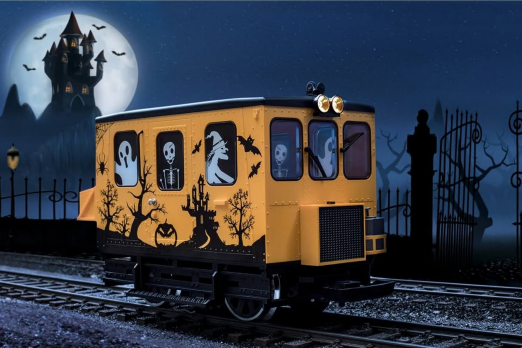 Le petit train d'Halloween