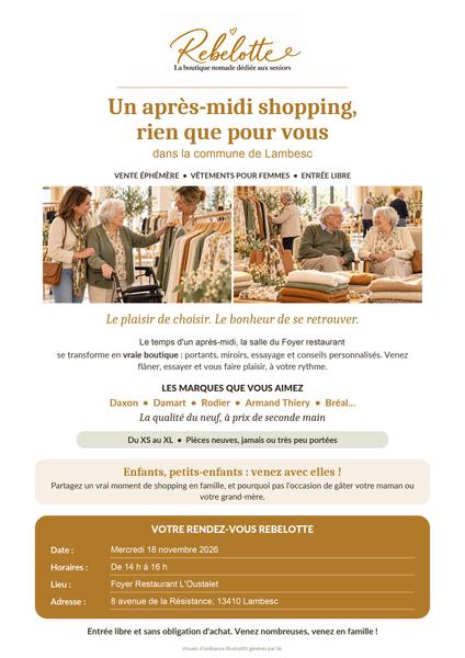 Shopping au foyer