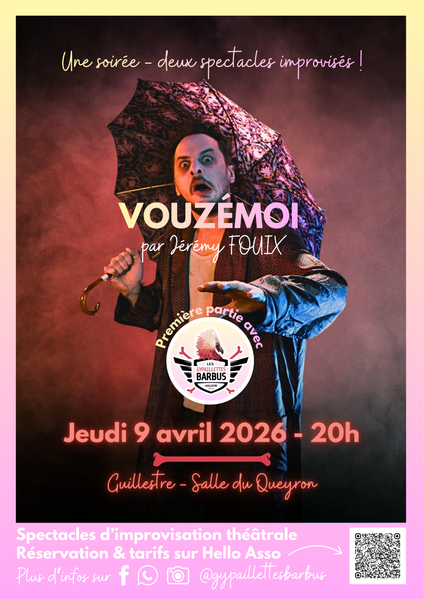 Spectacle d'improvisation - Vouzémoi