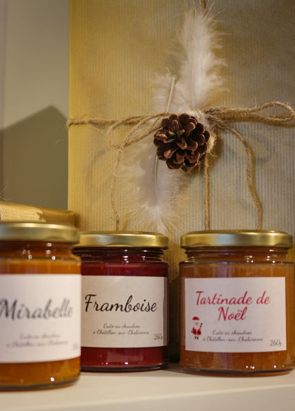 Confiture d'à côté produite à Châtillon sur Chalaronne
