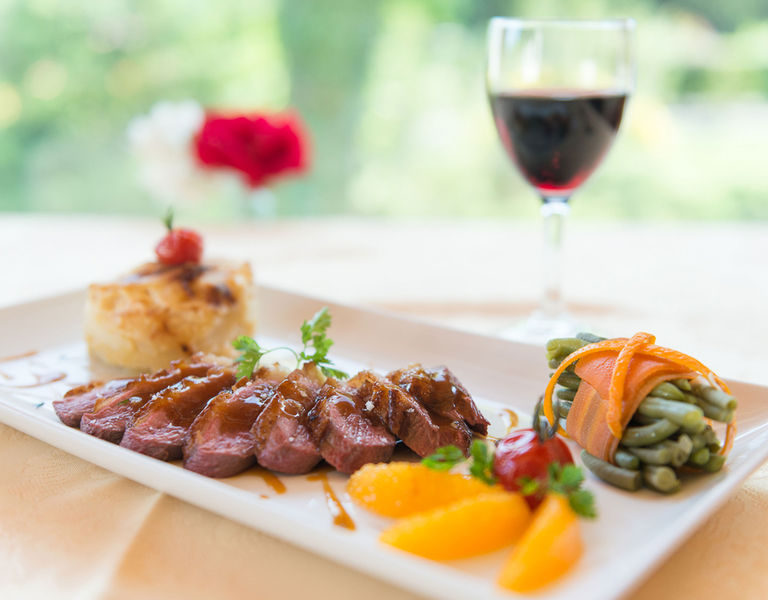 Lac d'Annecy Doussard Bout du lac hôtel restaurant Arcalod