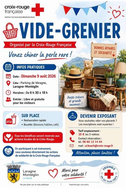 Annulé - Vide greniers de la Croix-Rouge