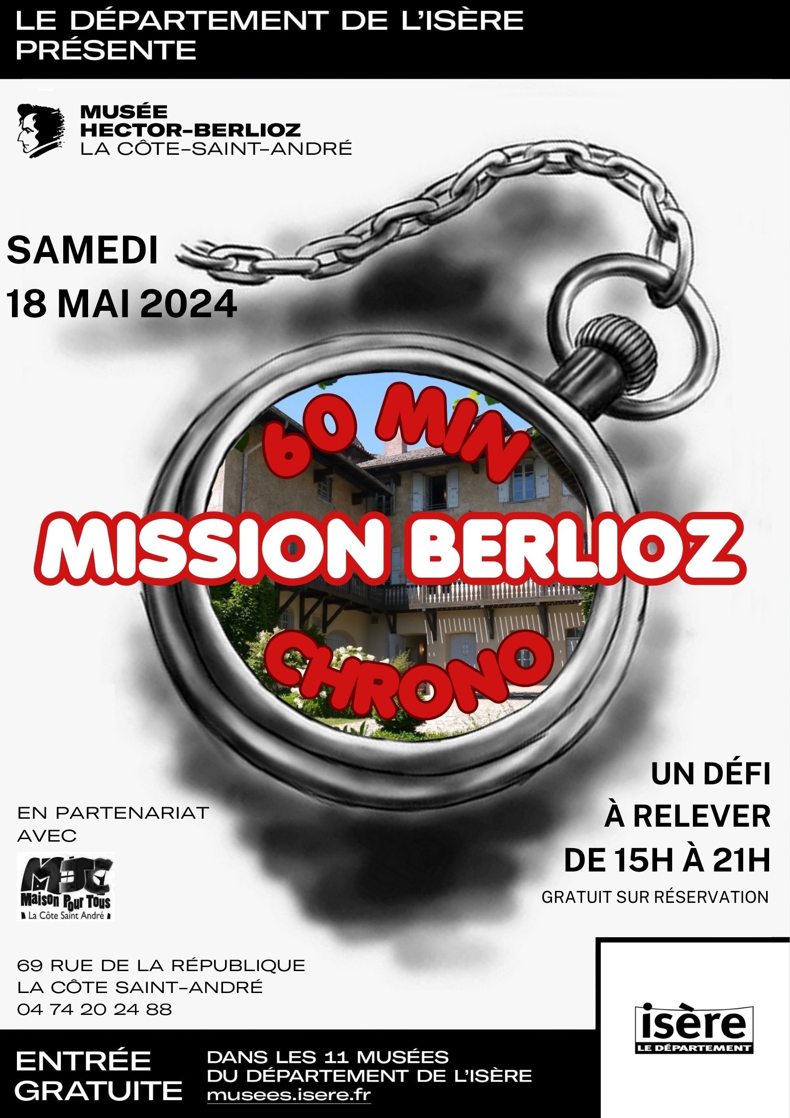 Enquête chronométrée - Mission Berlioz en 60 min chrono !