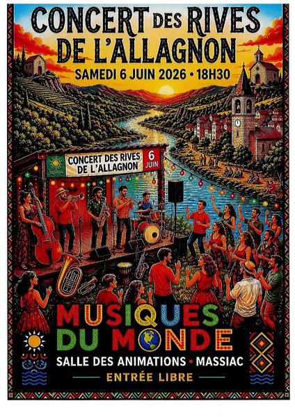 Concert des rives de l'Allagnon