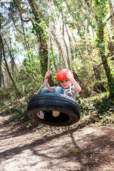 Parcours aventure dans les arbres 