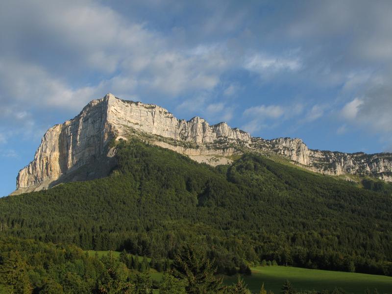La falaise impressionnante du Mont Granier