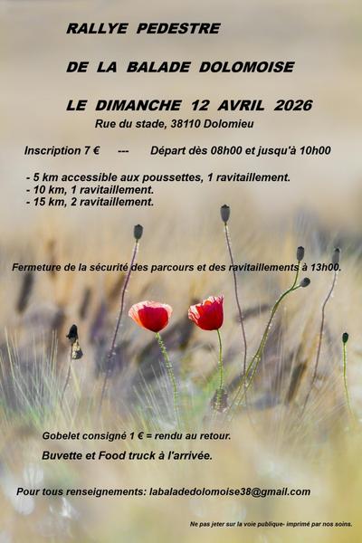 Rallye pédestre dolomois