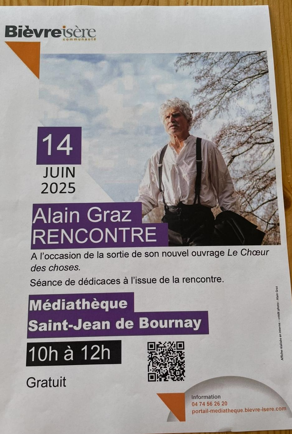 Alain GRAZ rencontre_Saint-Jean-de-Bournay
