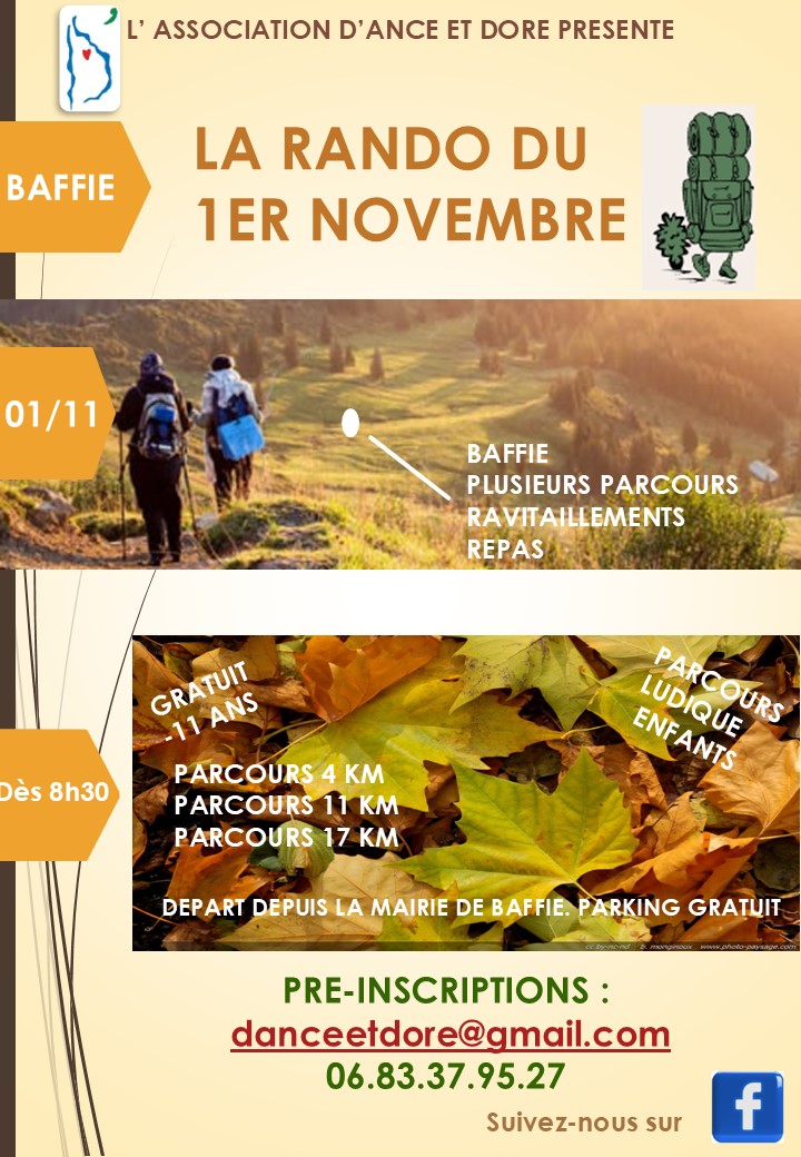 Rando du 1er novembre // Baffie