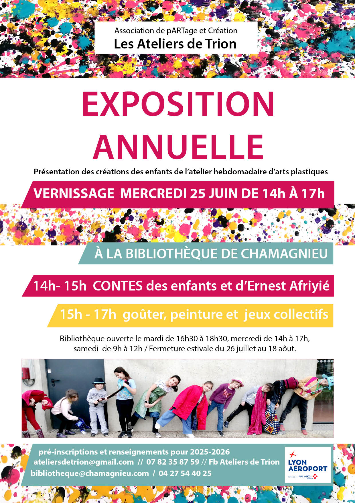 Exposition annuelle des élèves de "Les Ateiers de Trion"_Chamagnieu-Balcons du …