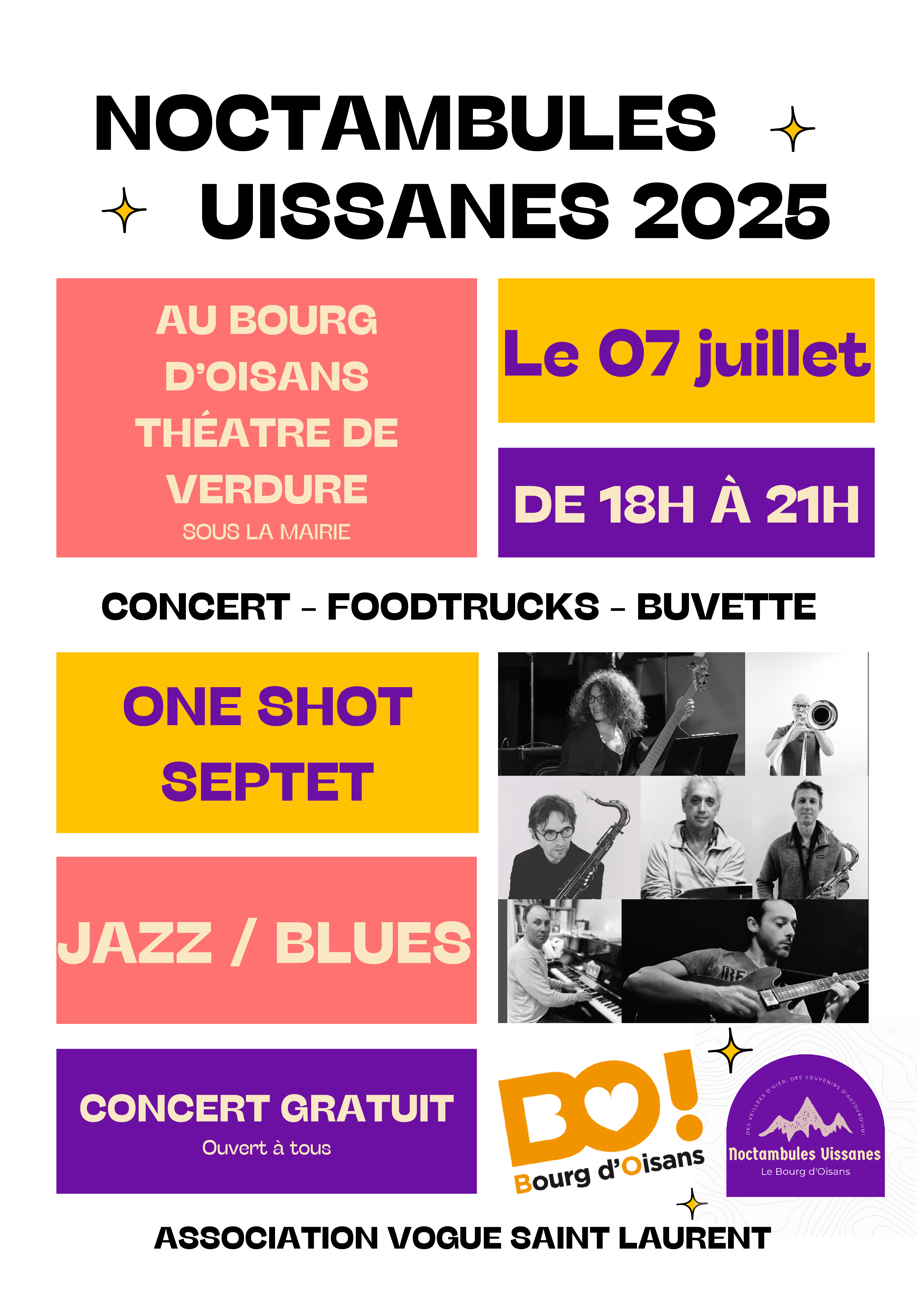 Noctambules Uissanes One Shot Septet_Le Bourg-d'Oisans