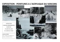 Exposition de peintures à l'acrylique du Vercors_Villard-de-Lans